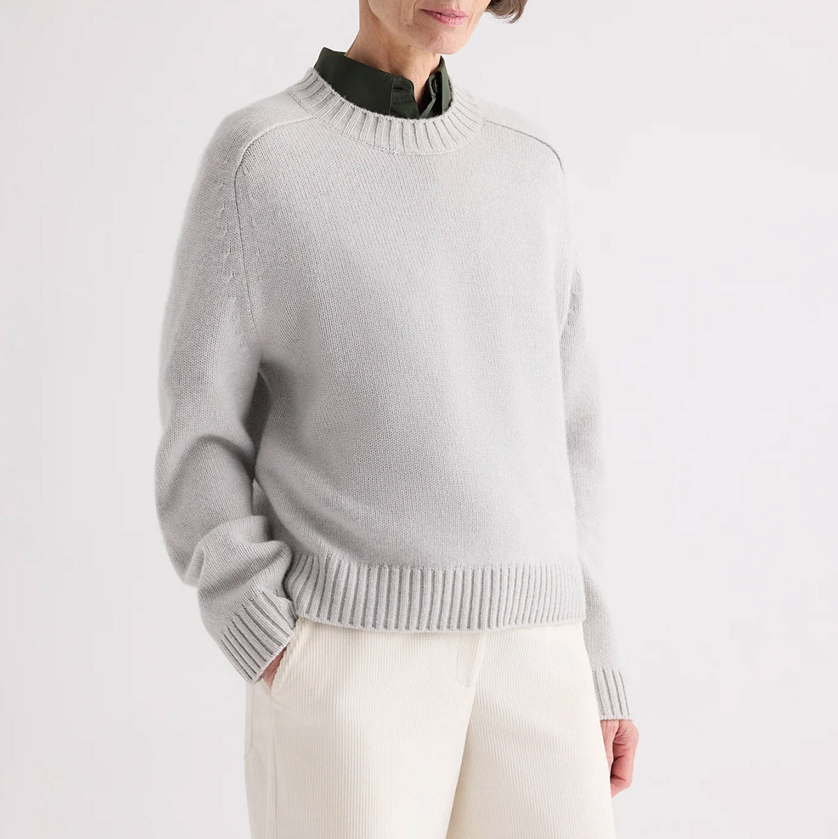 New Jill Crewneck in Pumice