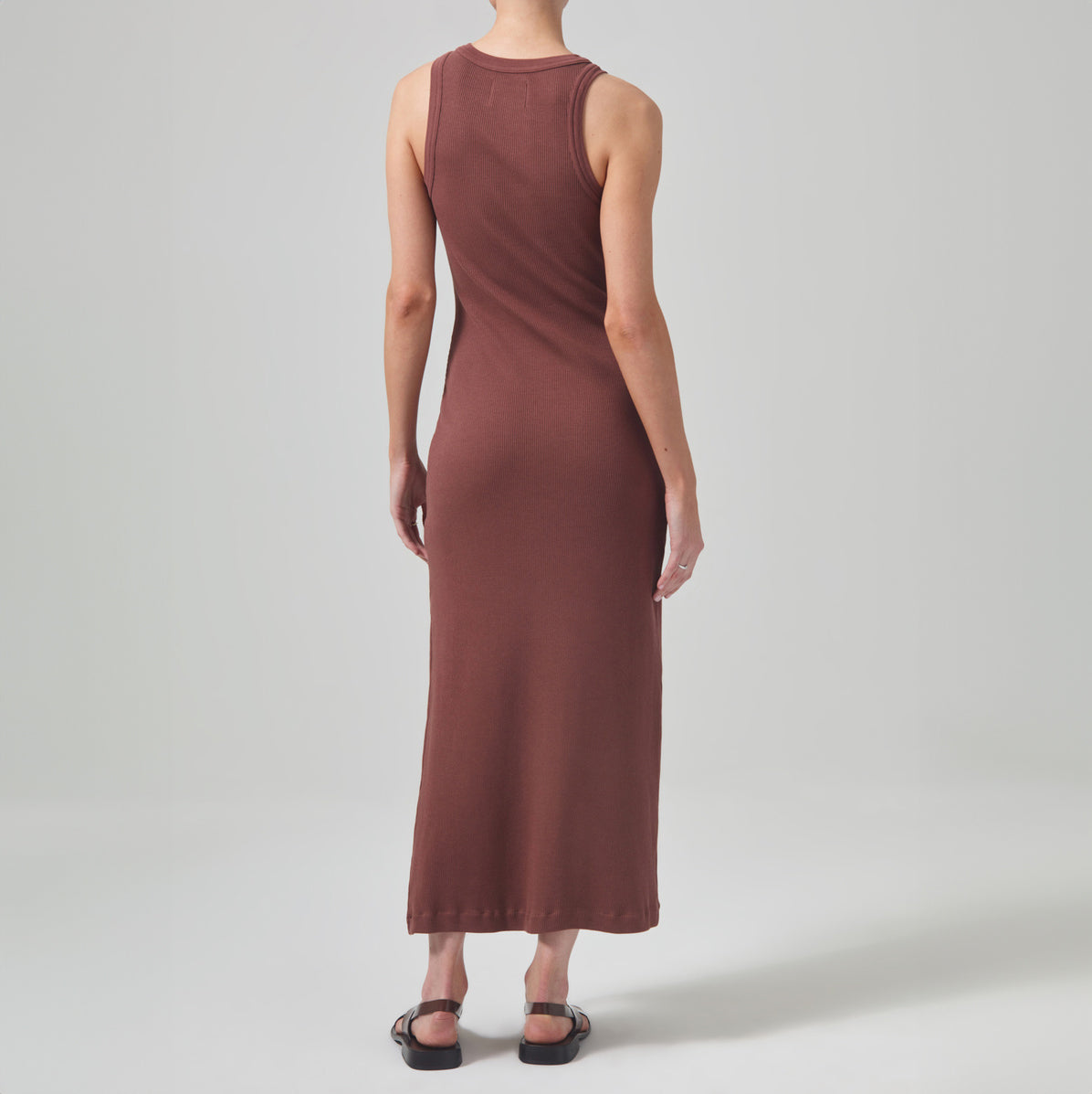 Isabel Tank Dress in Mink