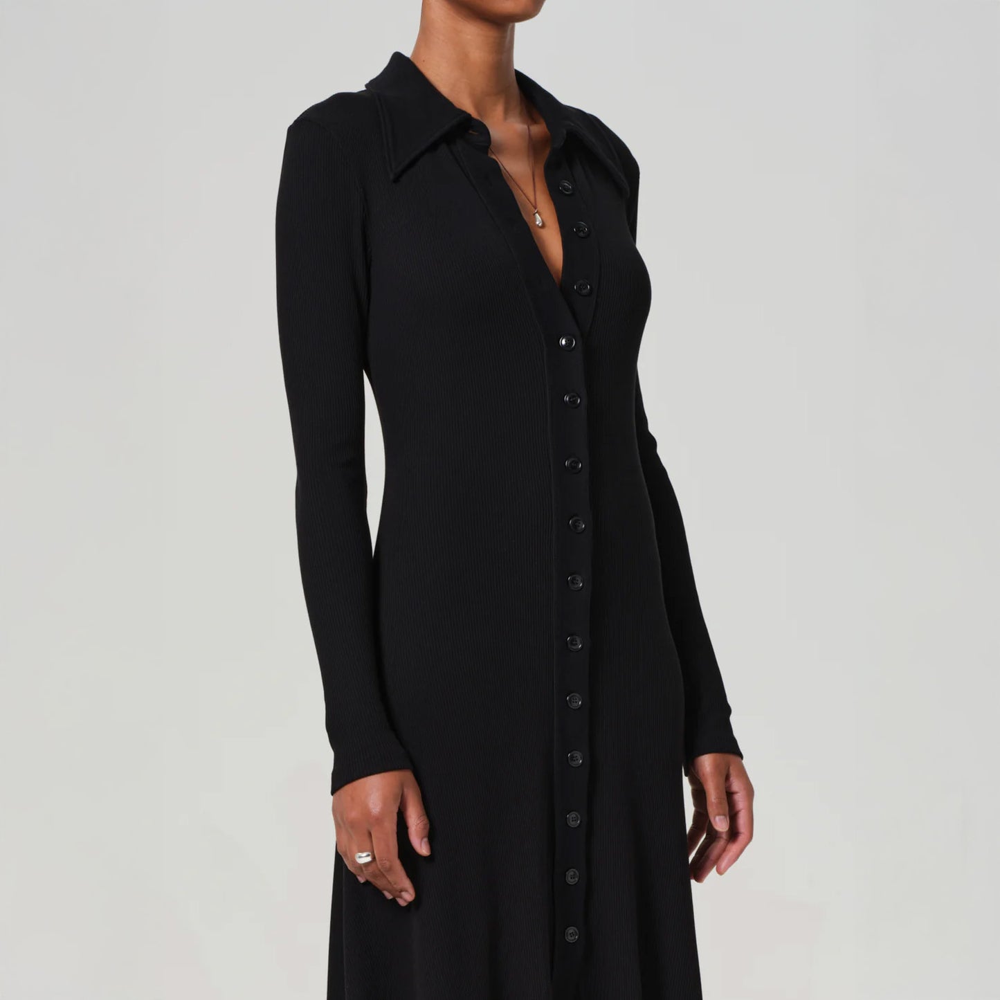 Gila Polo Dress in Black