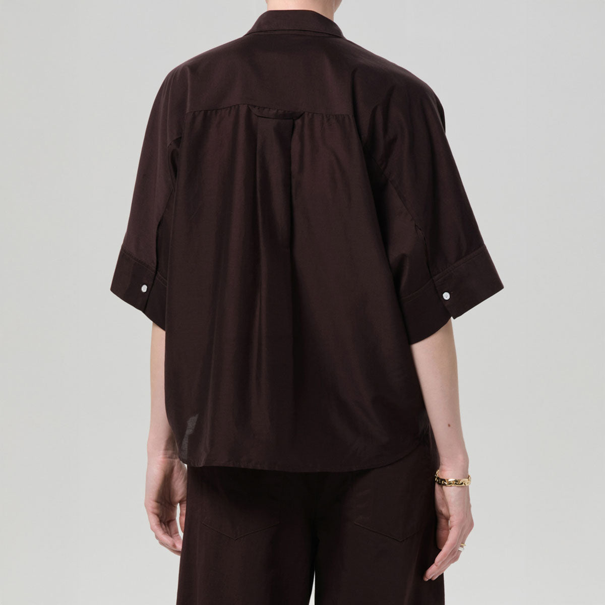 Claire Shirt in Chocolate
