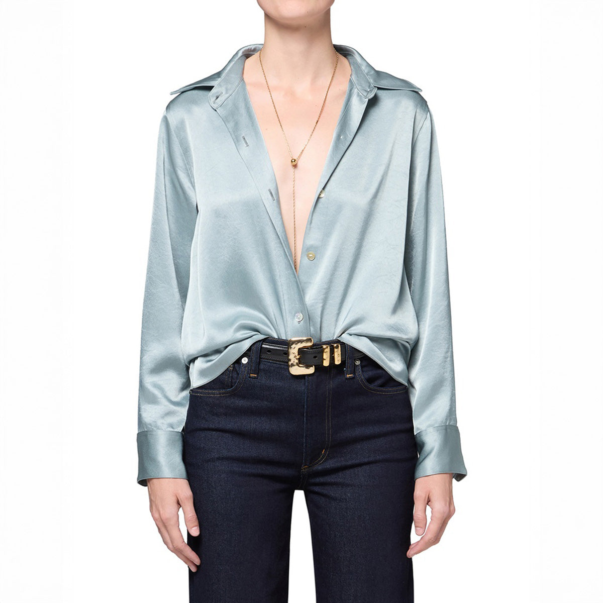 Tullah Shirt in Sea Glass
