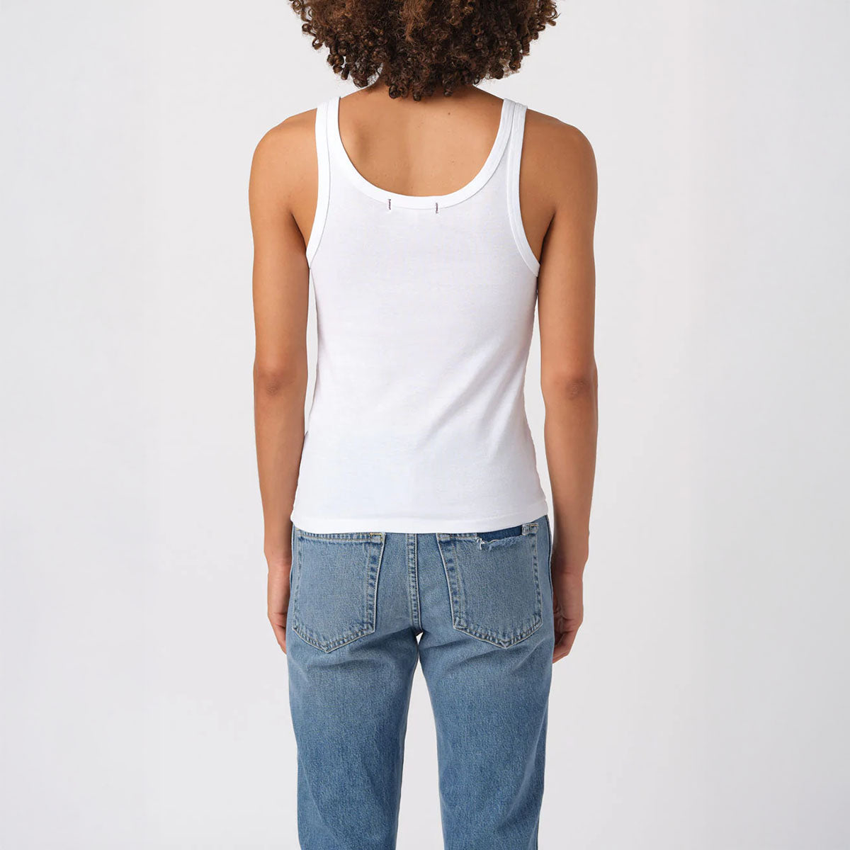 Layering Tank in White