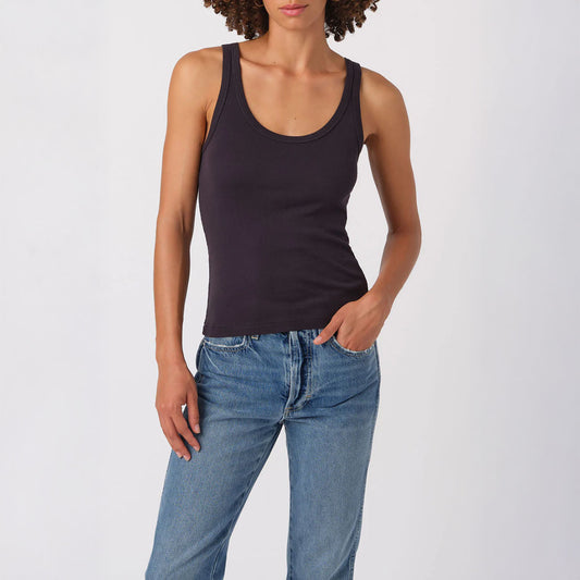 Layering Tank in Vintage Black