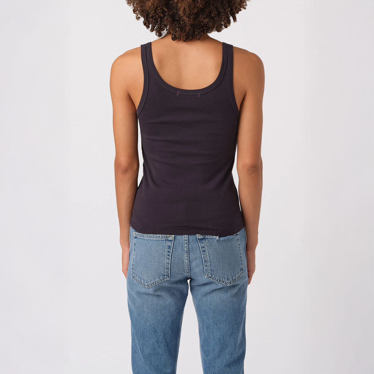 Layering Tank in Vintage Black