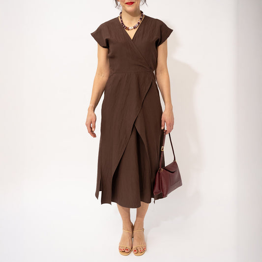 Mido Dress in Chocolate