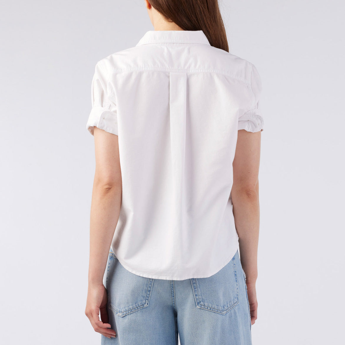 Shirley Short Sleeve Shirt in White