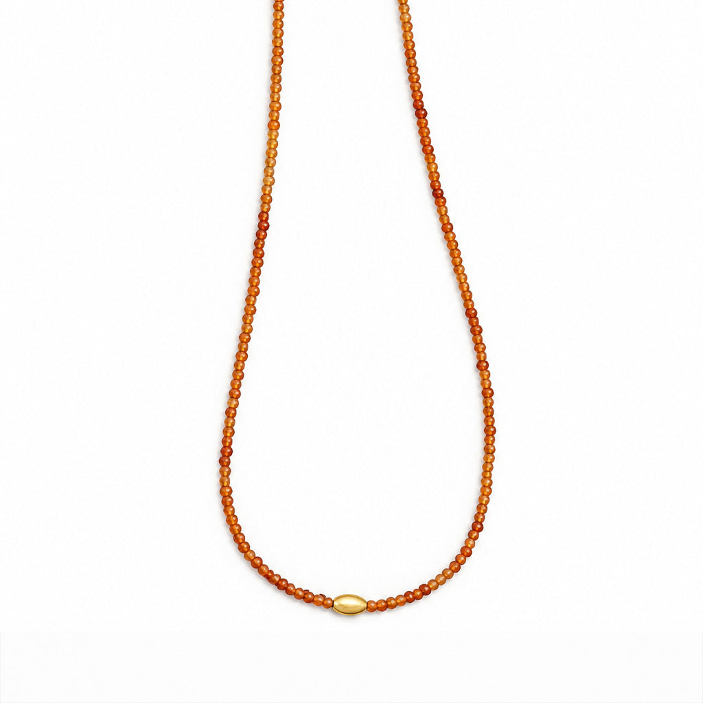 Zircon Beaded Necklace