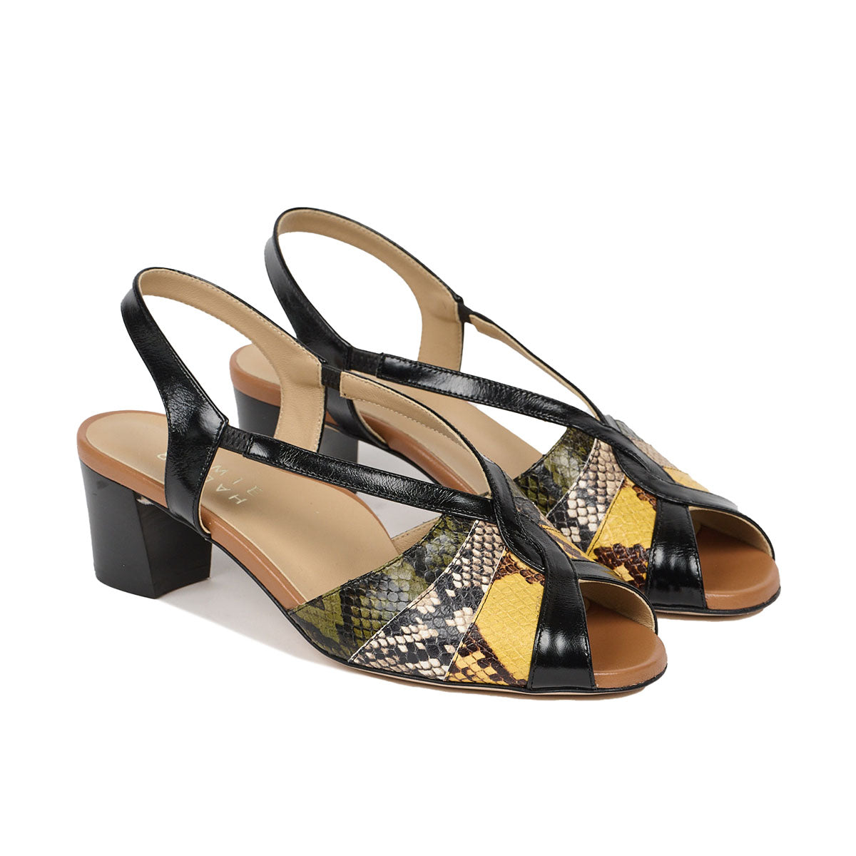 Archive Heel in Citrus Snake