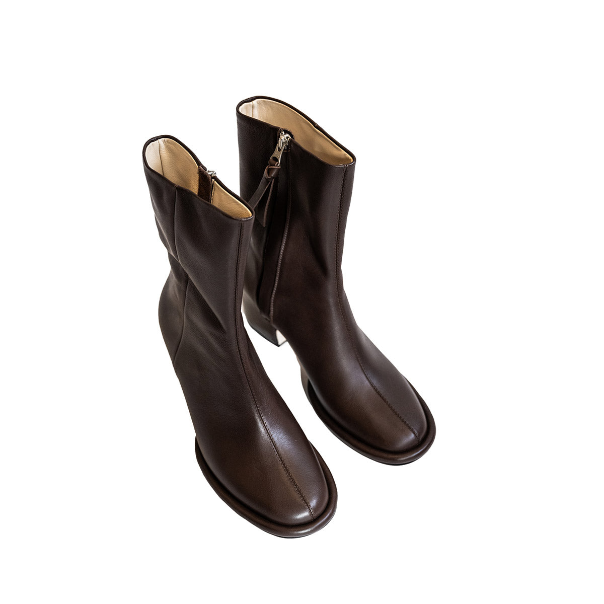 Arch Leather Boot in Saddle