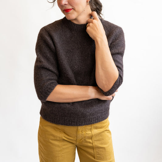 Loft Baby Crewneck Sweater in Soil
