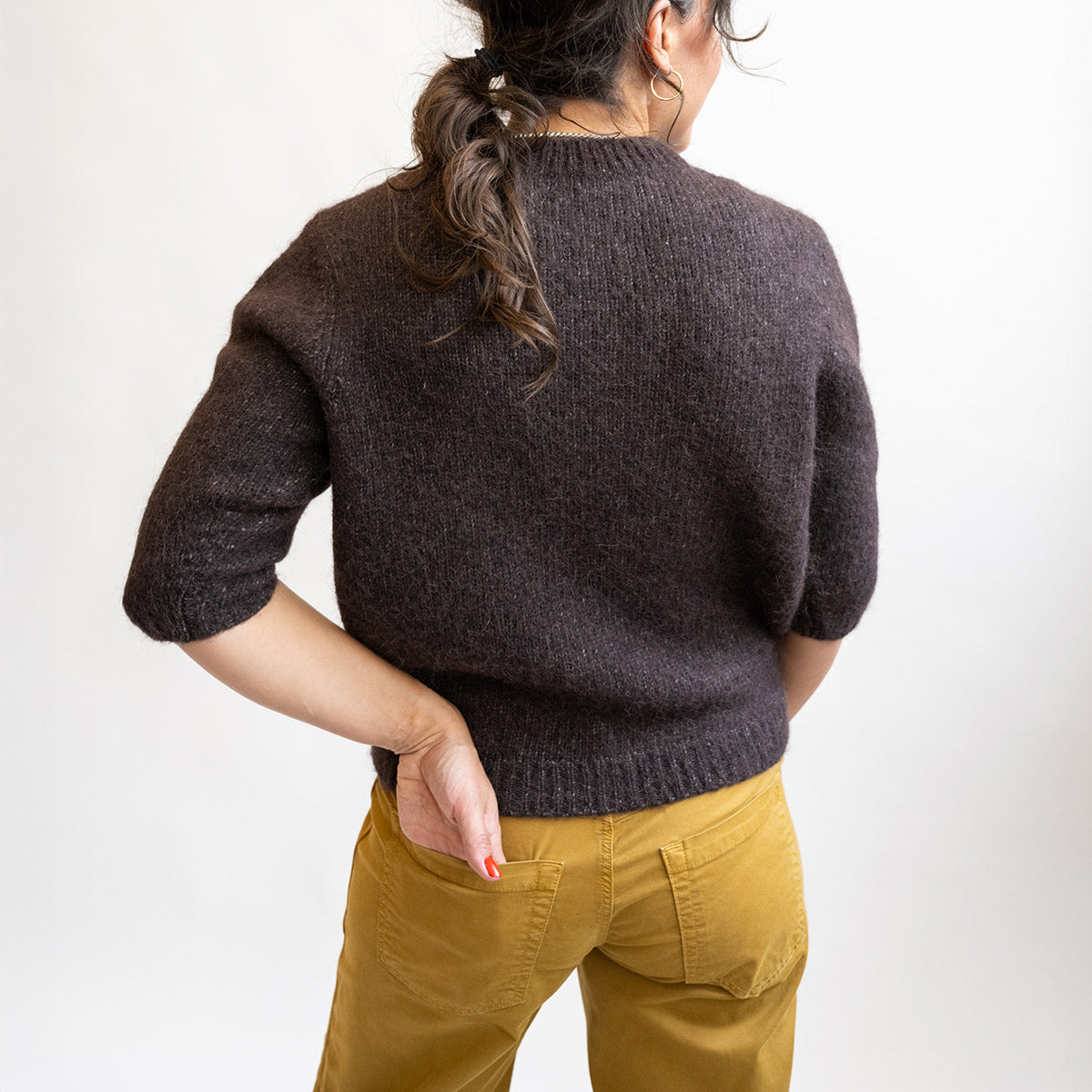 Loft Baby Crewneck Sweater in Soil