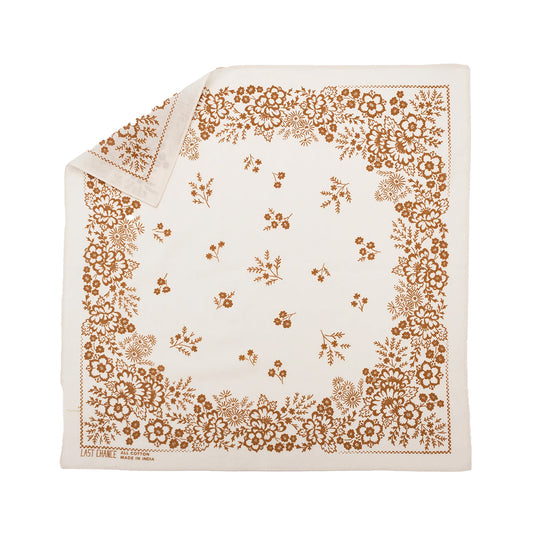 Cotton Field Bandana in Almond