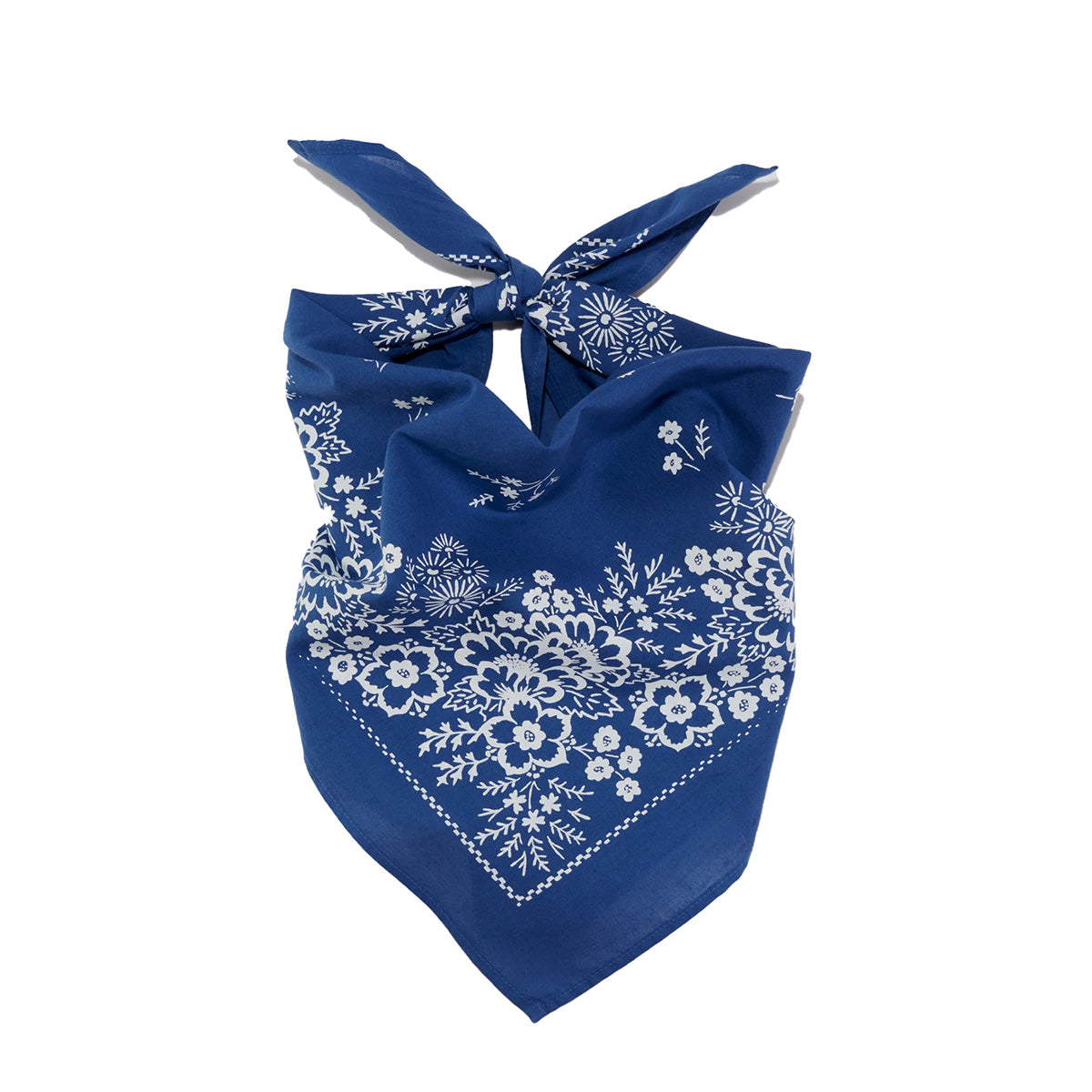 Cotton Field Bandana in Azure