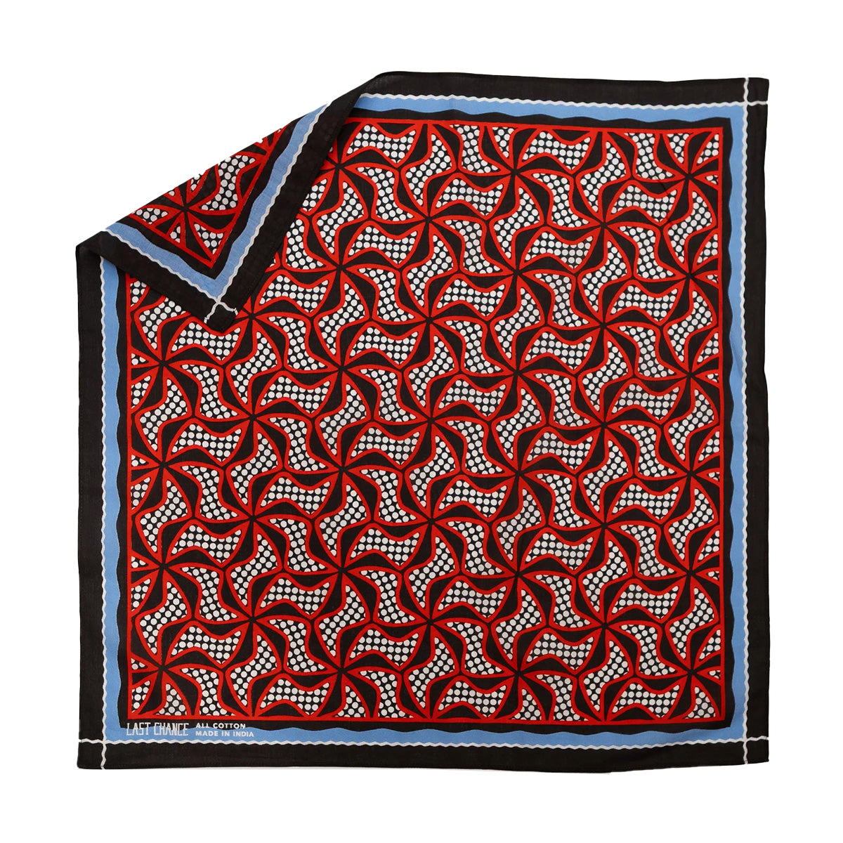 Pinwheel Bandana in Flame