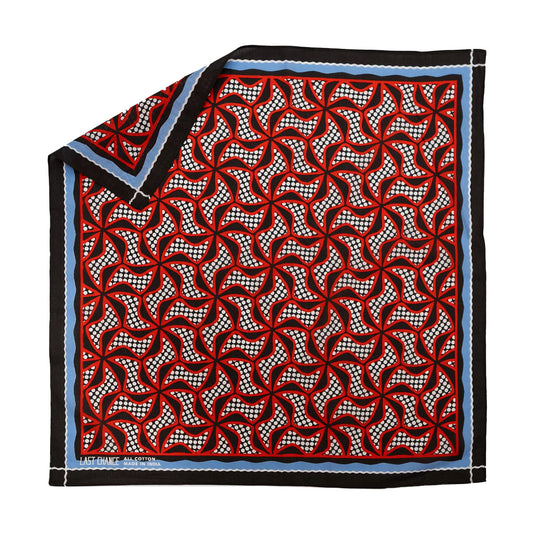 Pinwheel Bandana in Flame