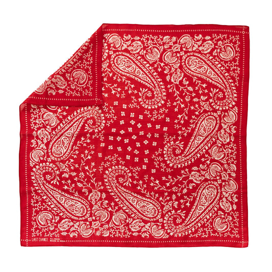 Cloud Wool Bandana in Cherry