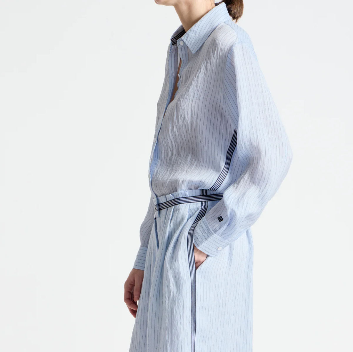 Lanette Blouse in Sky Blue