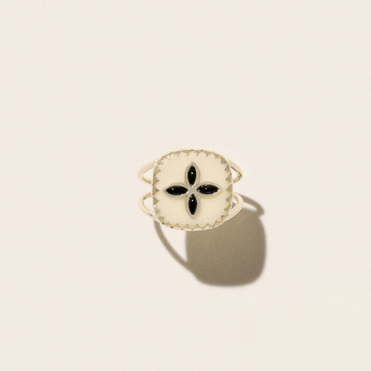 Bowie N°2 Ring in White