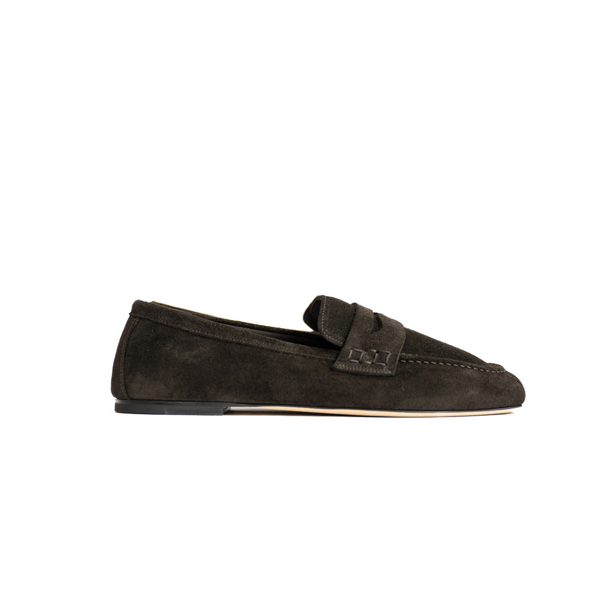 Balla Loafer in Espresso Suede