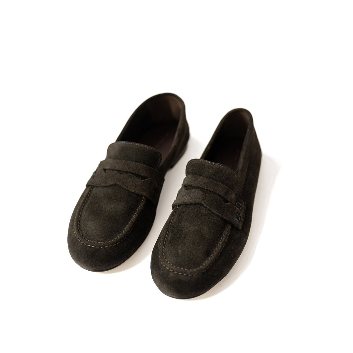 Balla Loafer in Espresso Suede