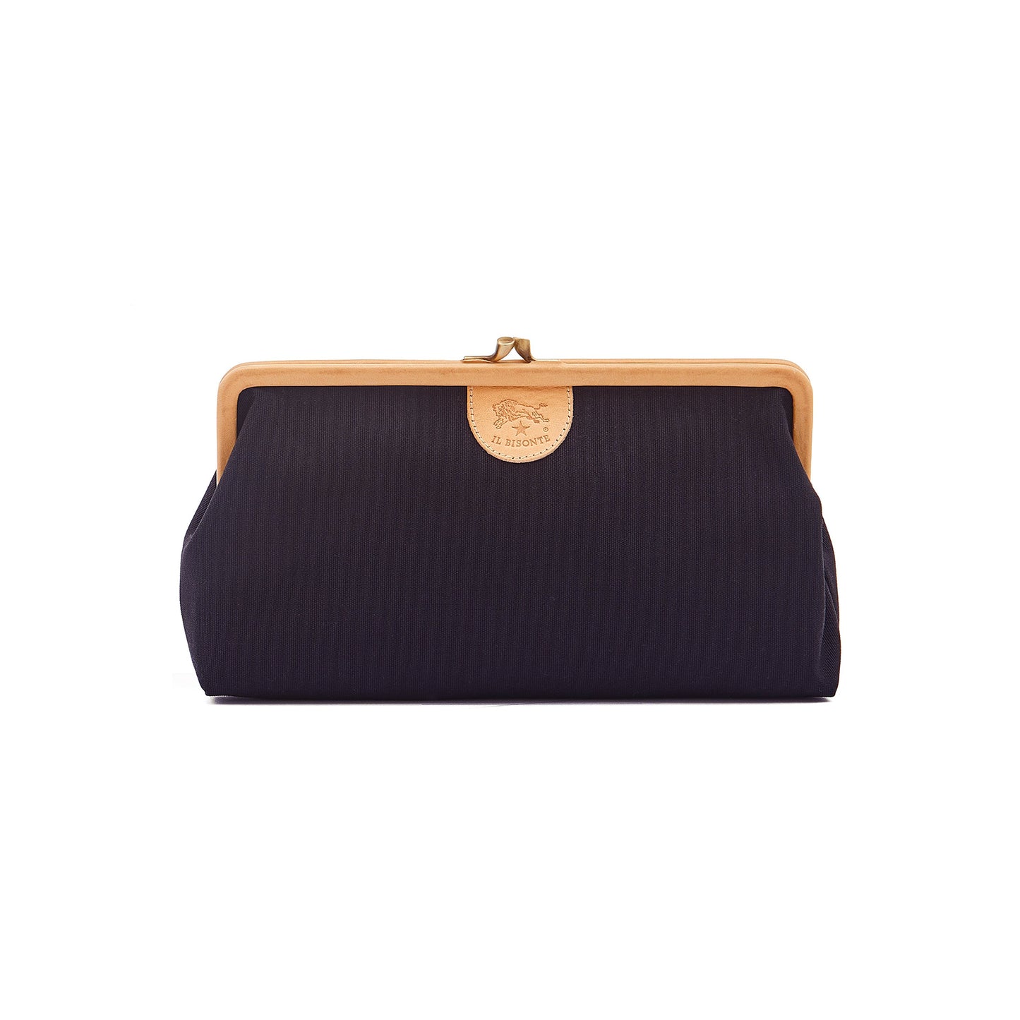 Manuela Canvas Clutch in Blue