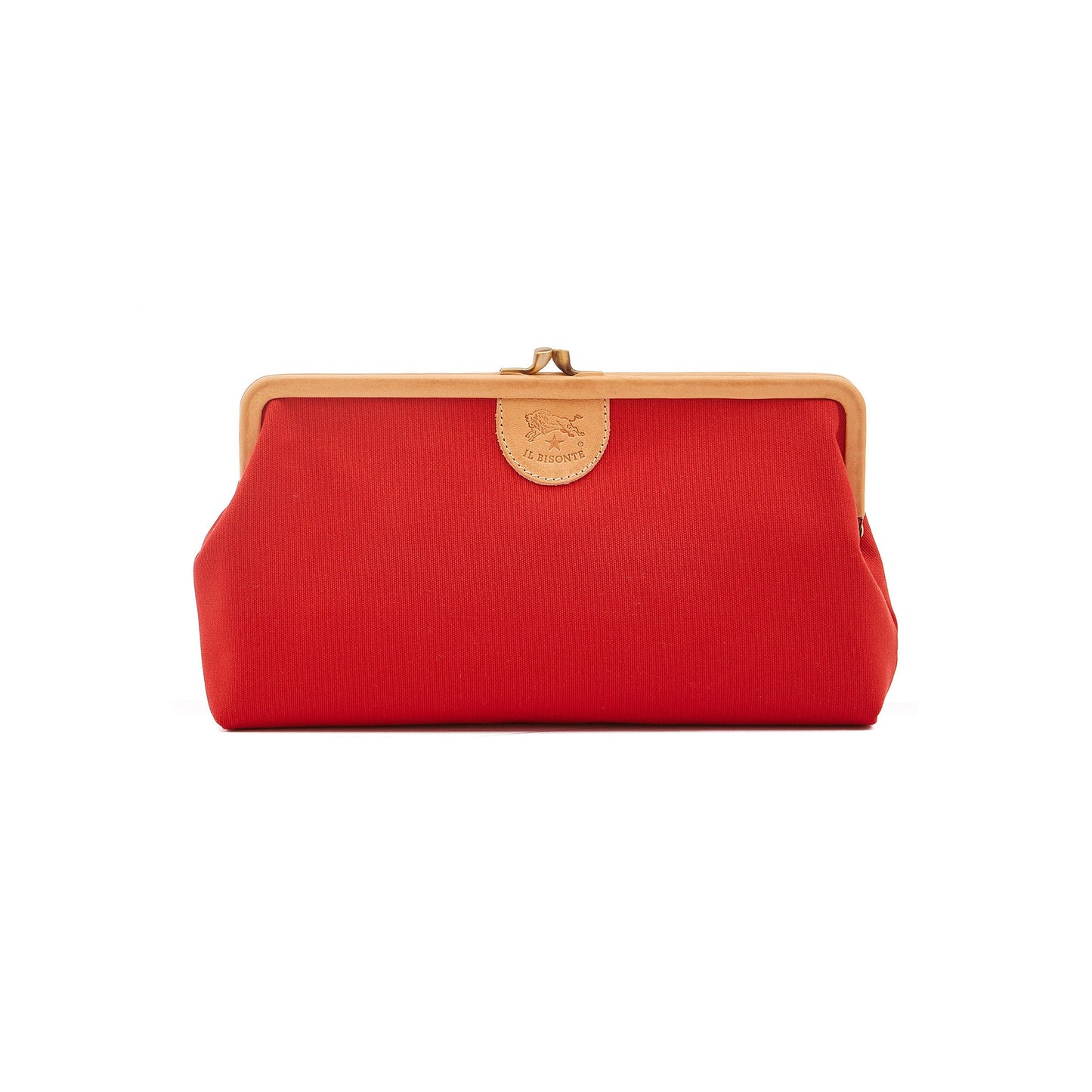 Manuela Canvas Clutch in Red