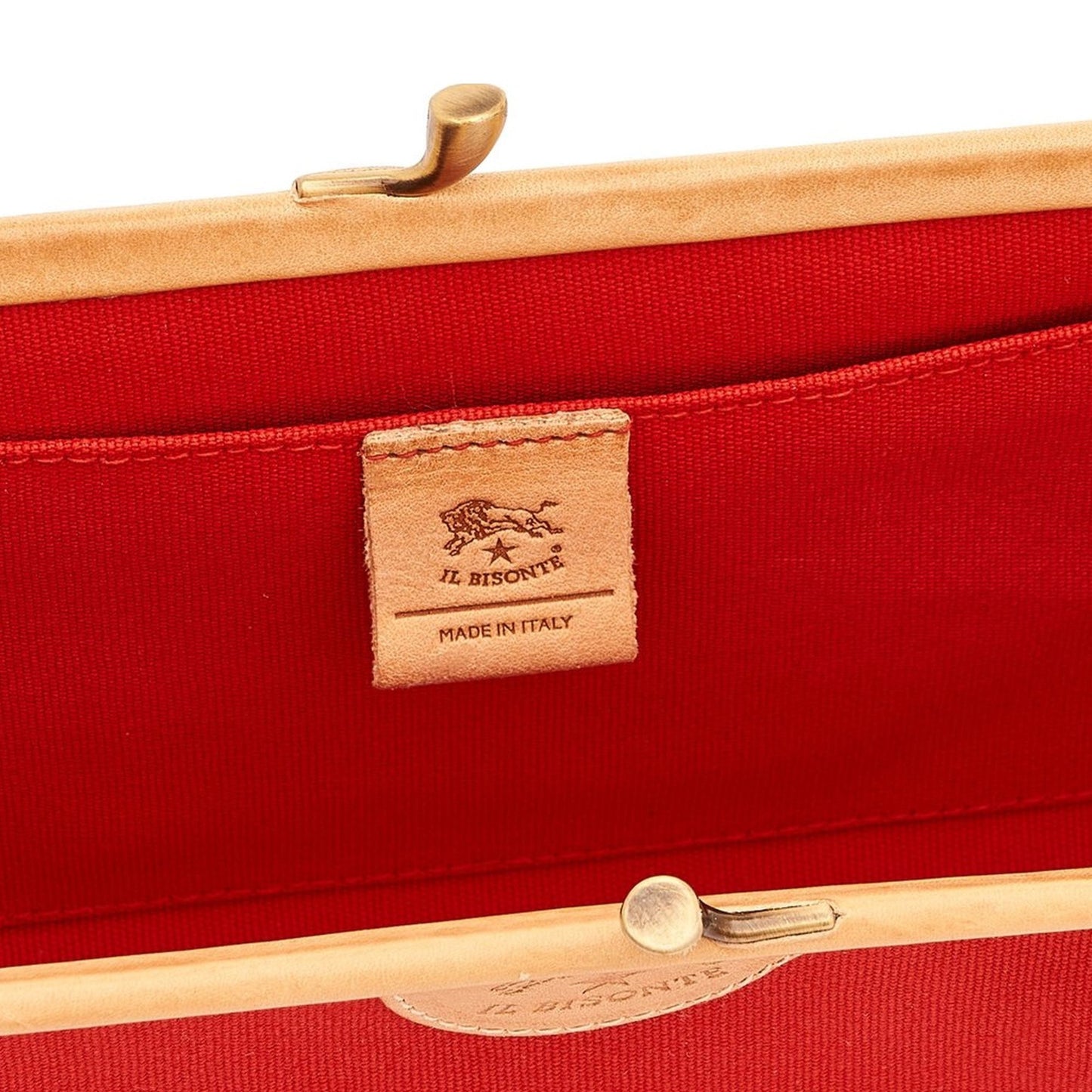 Manuela Canvas Clutch in Red