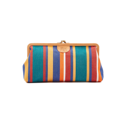 Manuela Canvas Clutch in Riga Sdraio