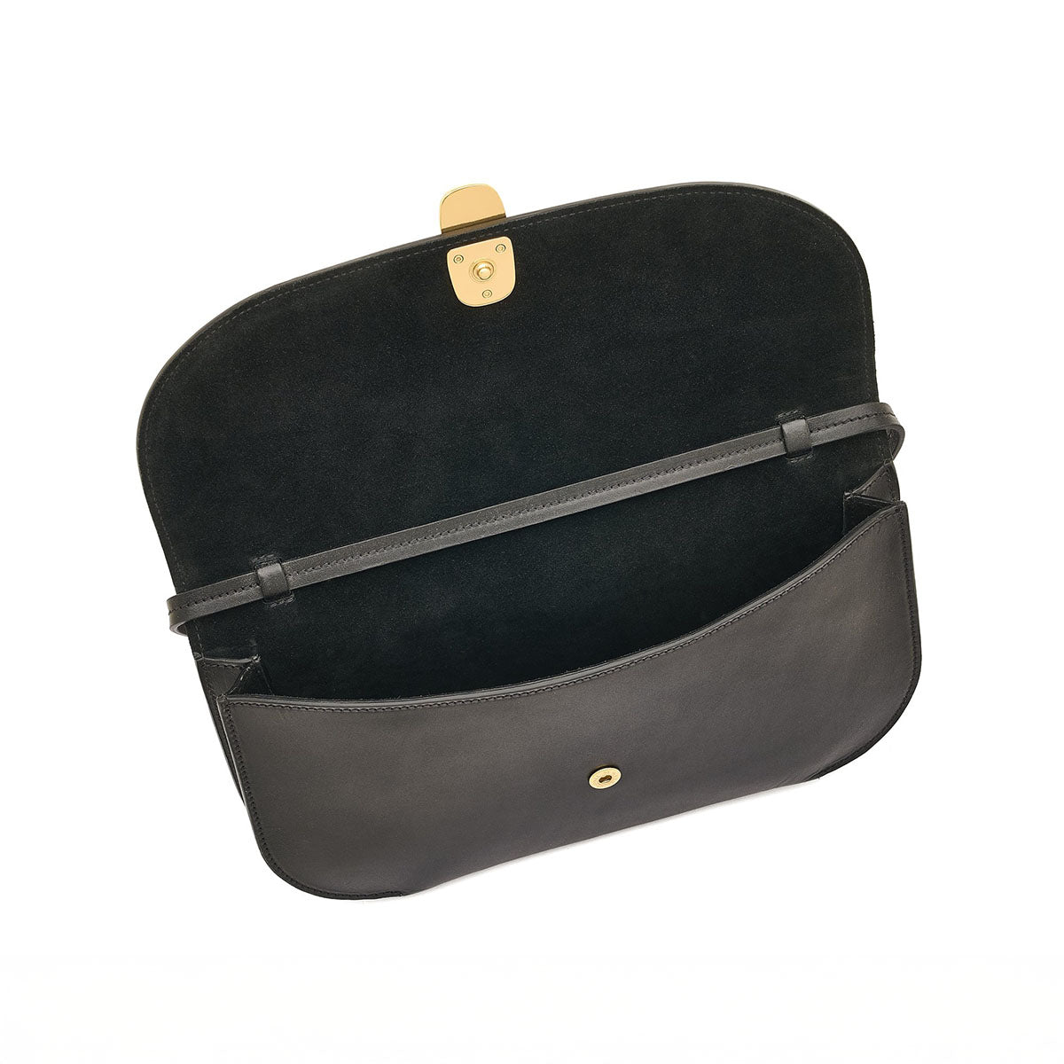 Atelier Clutch Bag in Black