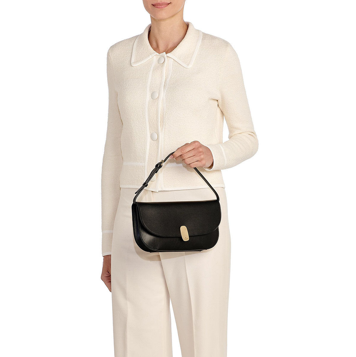 Atelier Clutch Bag in Black