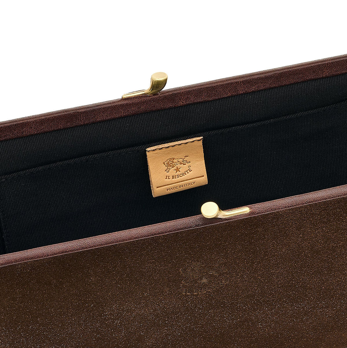 Classic Clutch in Caffe