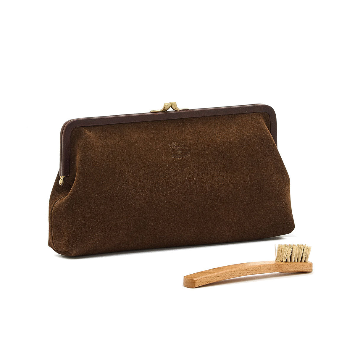 Classic Clutch in Caffe