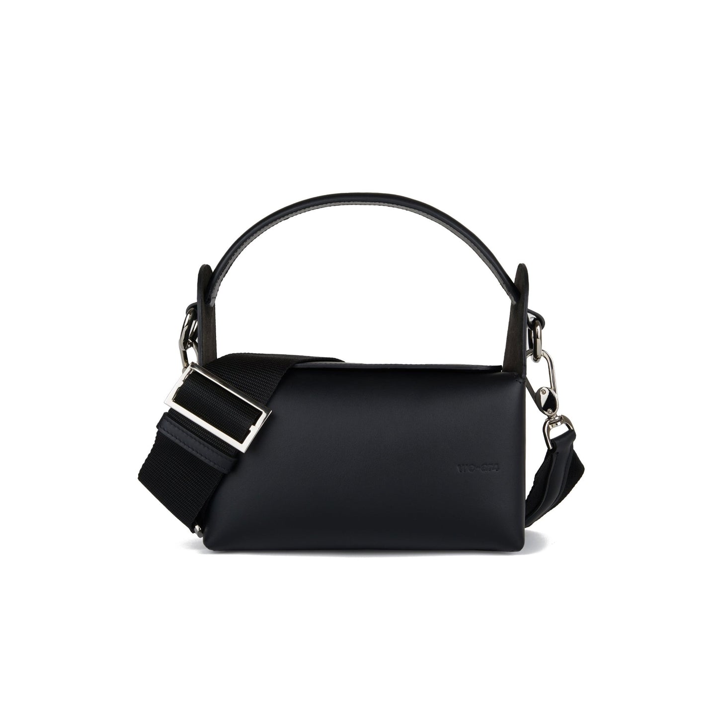 Pastry Box Handbag in Black