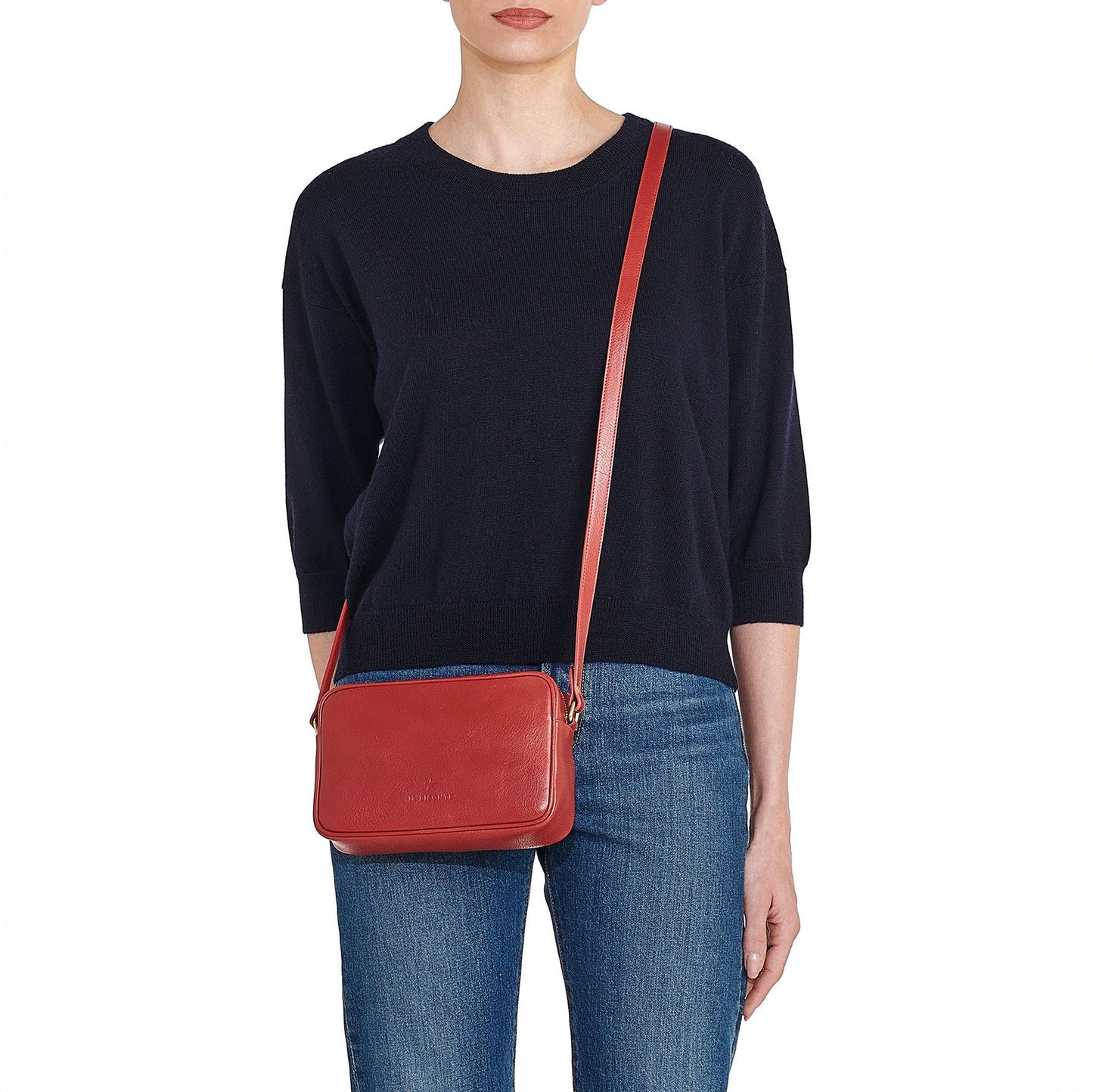 Oliveta Crossbody Bag in Red