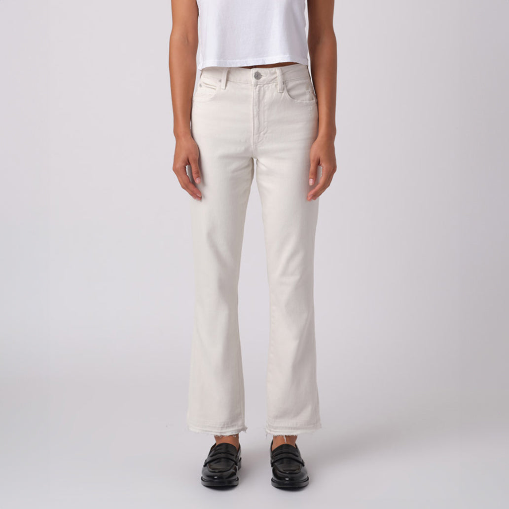 Bella High Rise Jean in White Oak