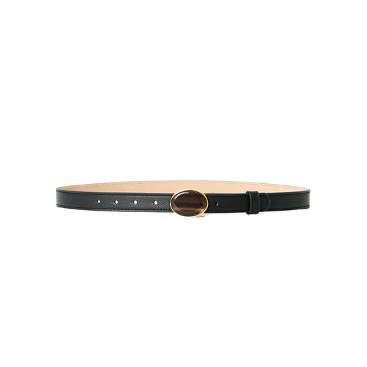 Kimani Belt in Black Tiger Eye