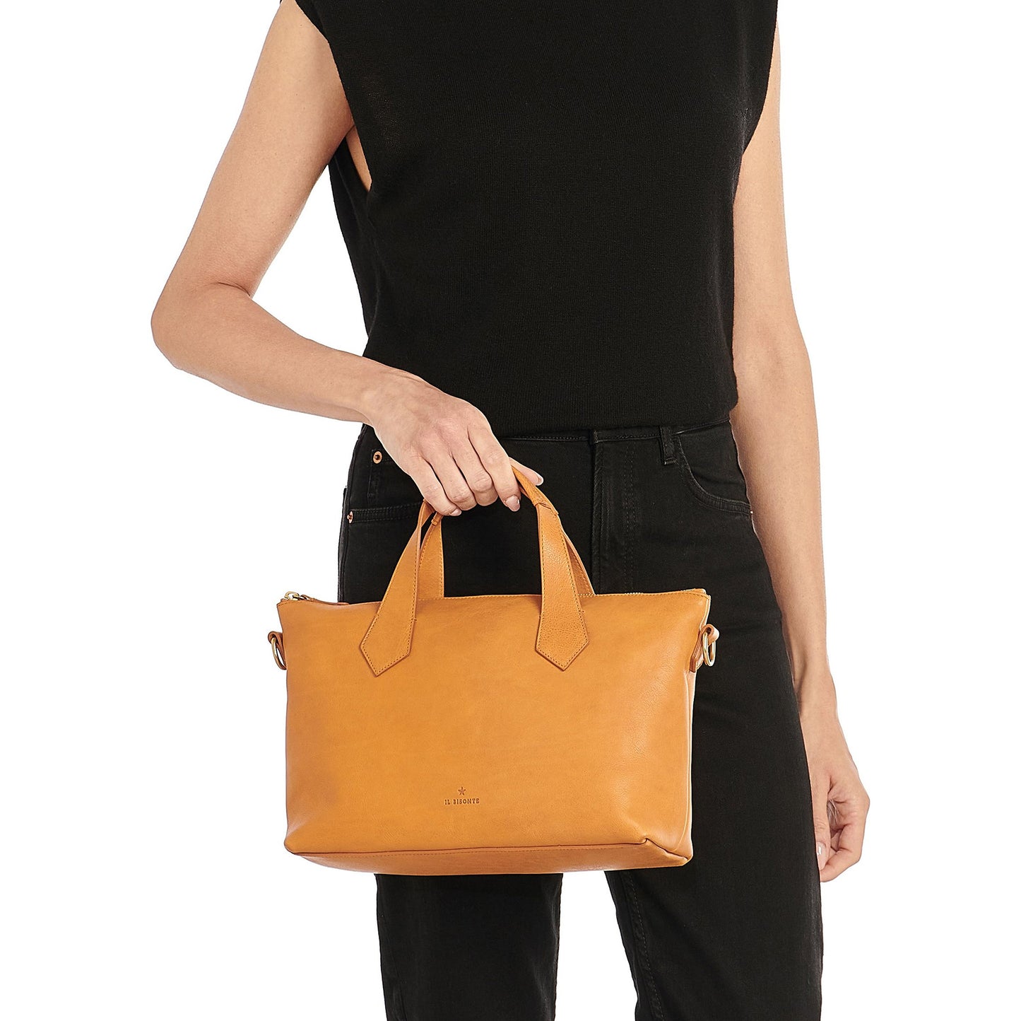 Le Laudi Bag in Natural Leather