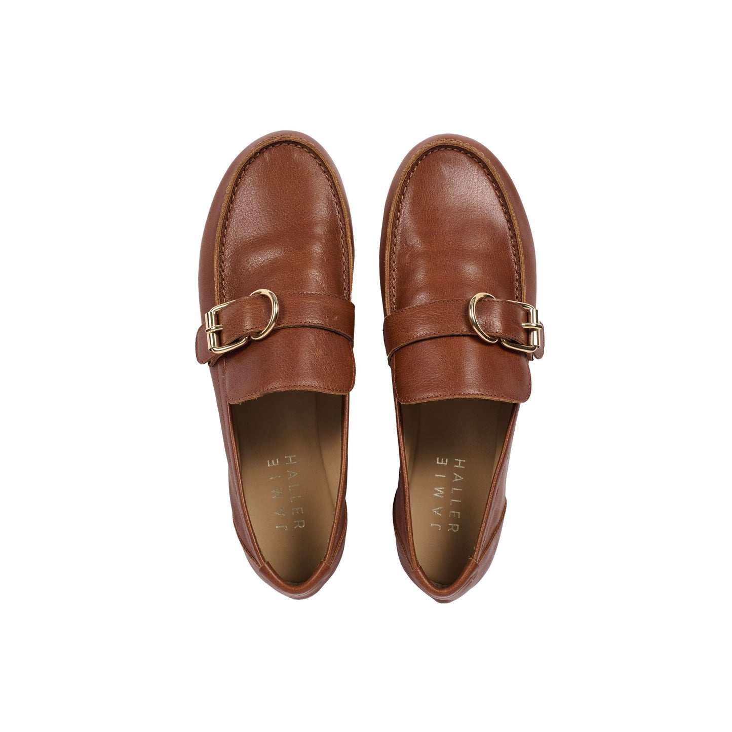 The Buckle Loafer in Brown