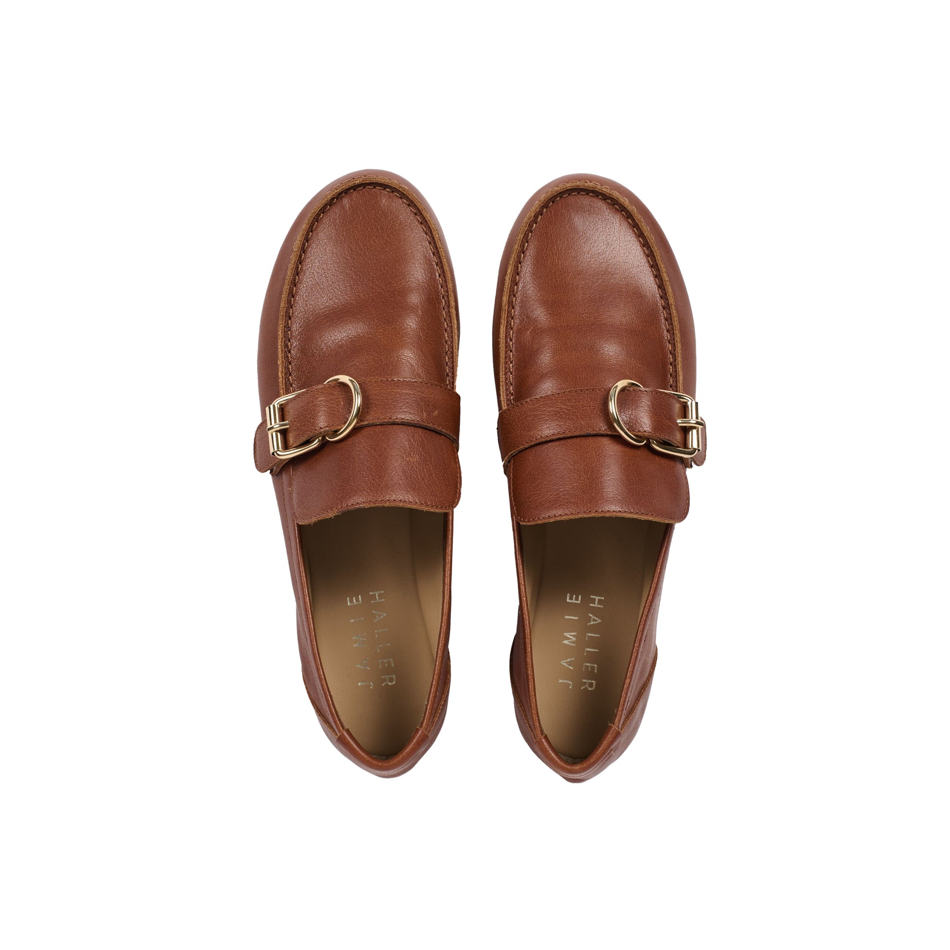 The Buckle Loafer in Brown