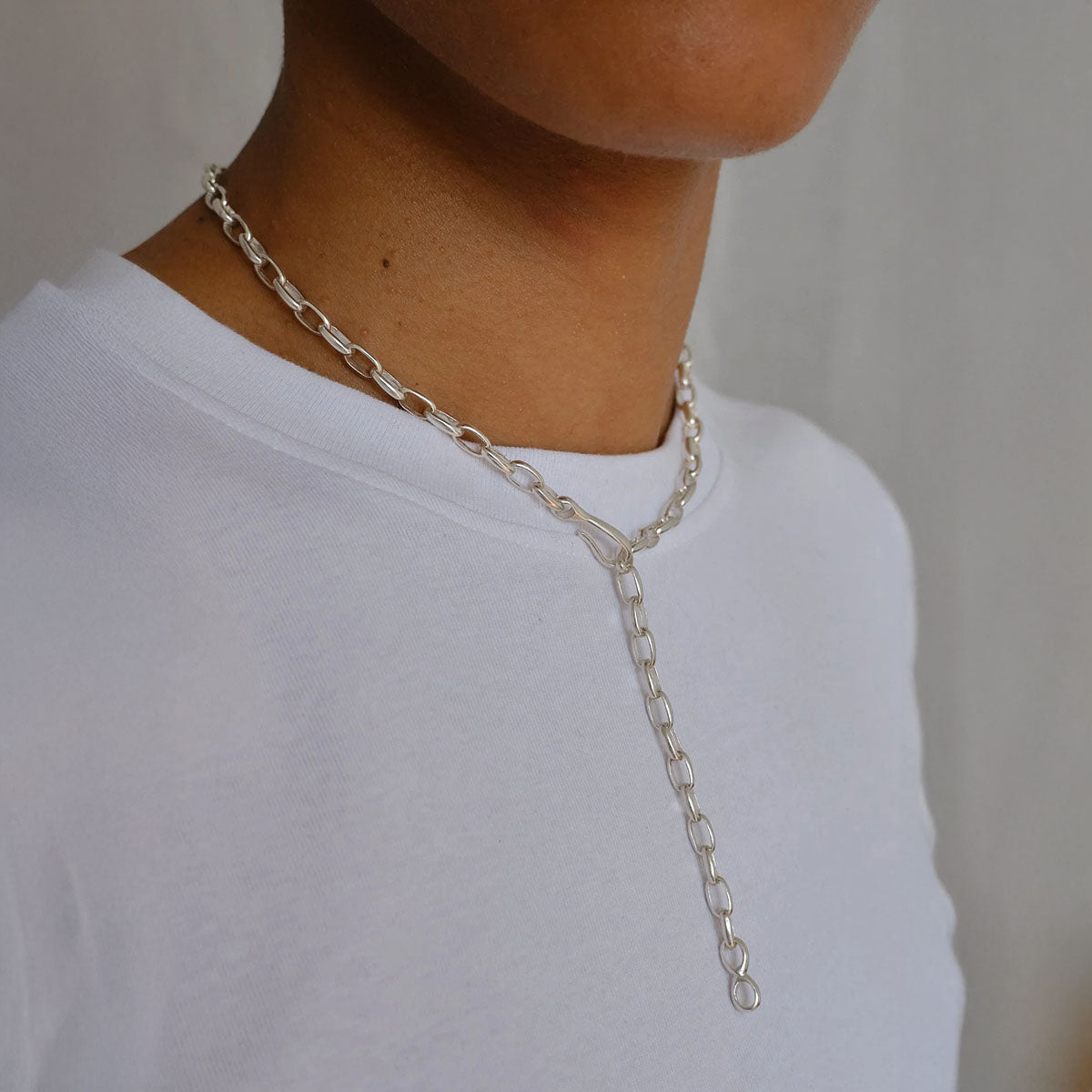 Baby Elevine Necklace in Sterling Silver