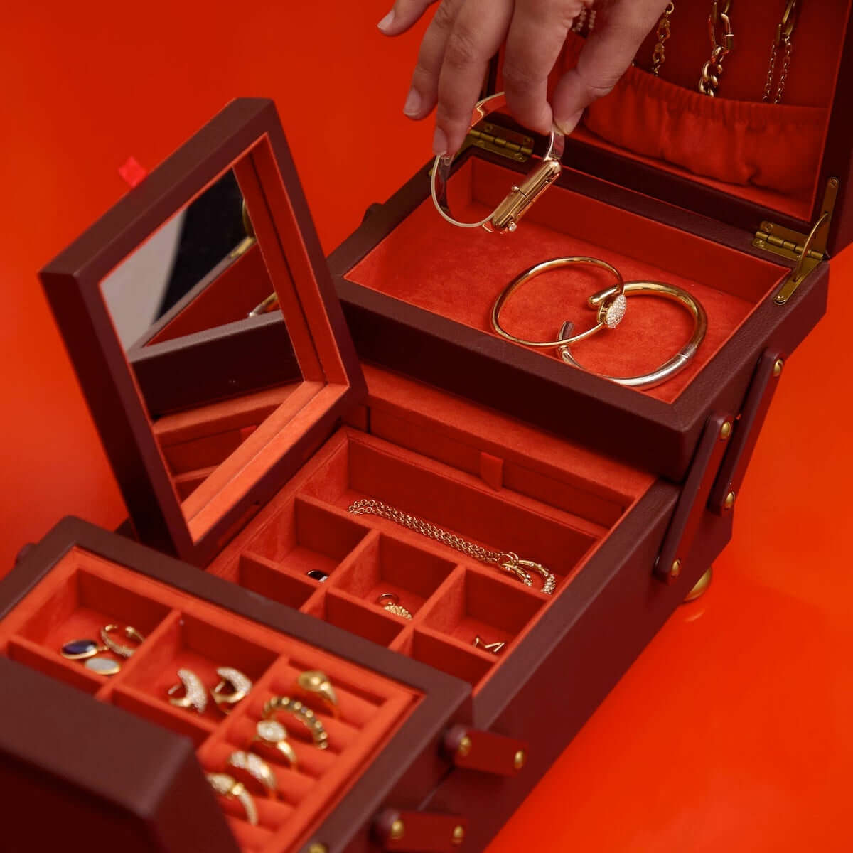 Baby Everything Box in Red