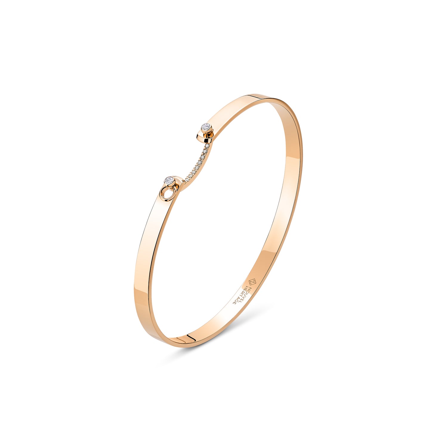 Business Meeting Bangle in Rose Gold