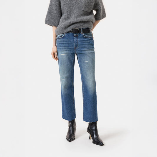 Milo Jean in Mid Blue