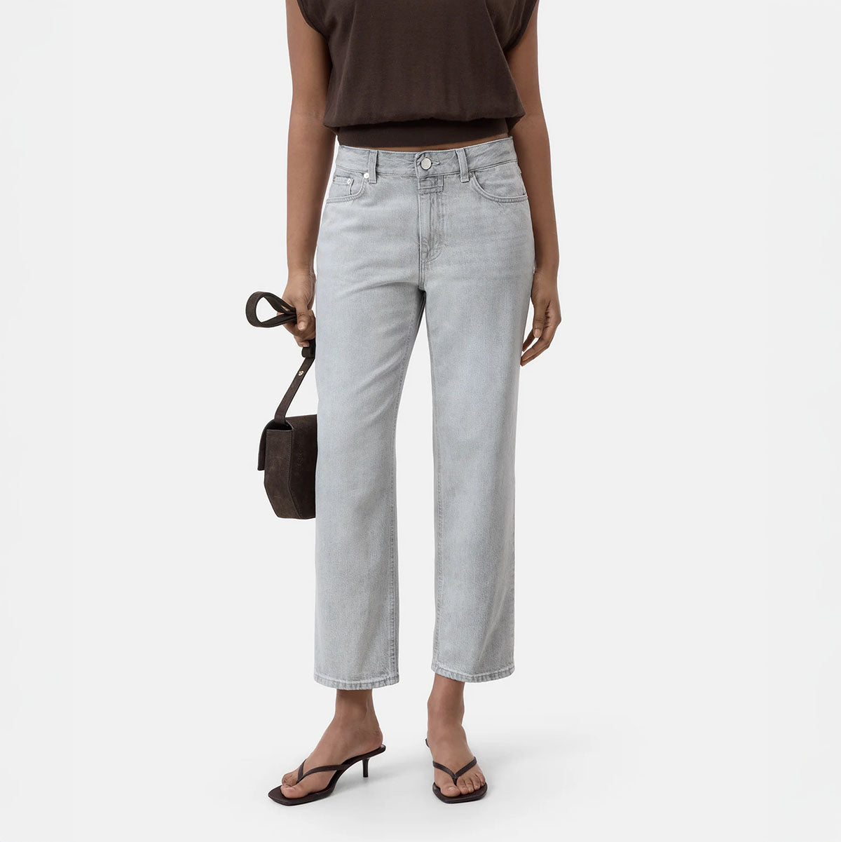 Milo Jean in Light Grey
