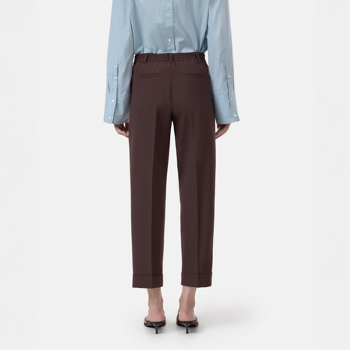 Souki Pant in Mahogany Brown