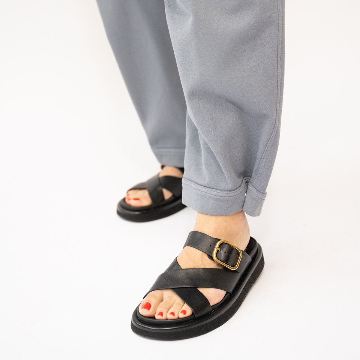 Rhannon Pant in Strato Gray