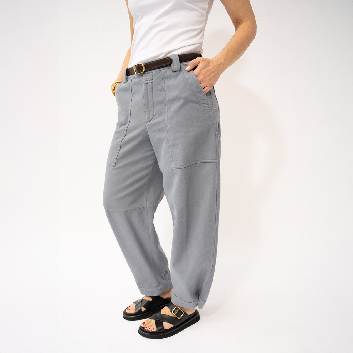 Rhannon Pant in Strato Gray