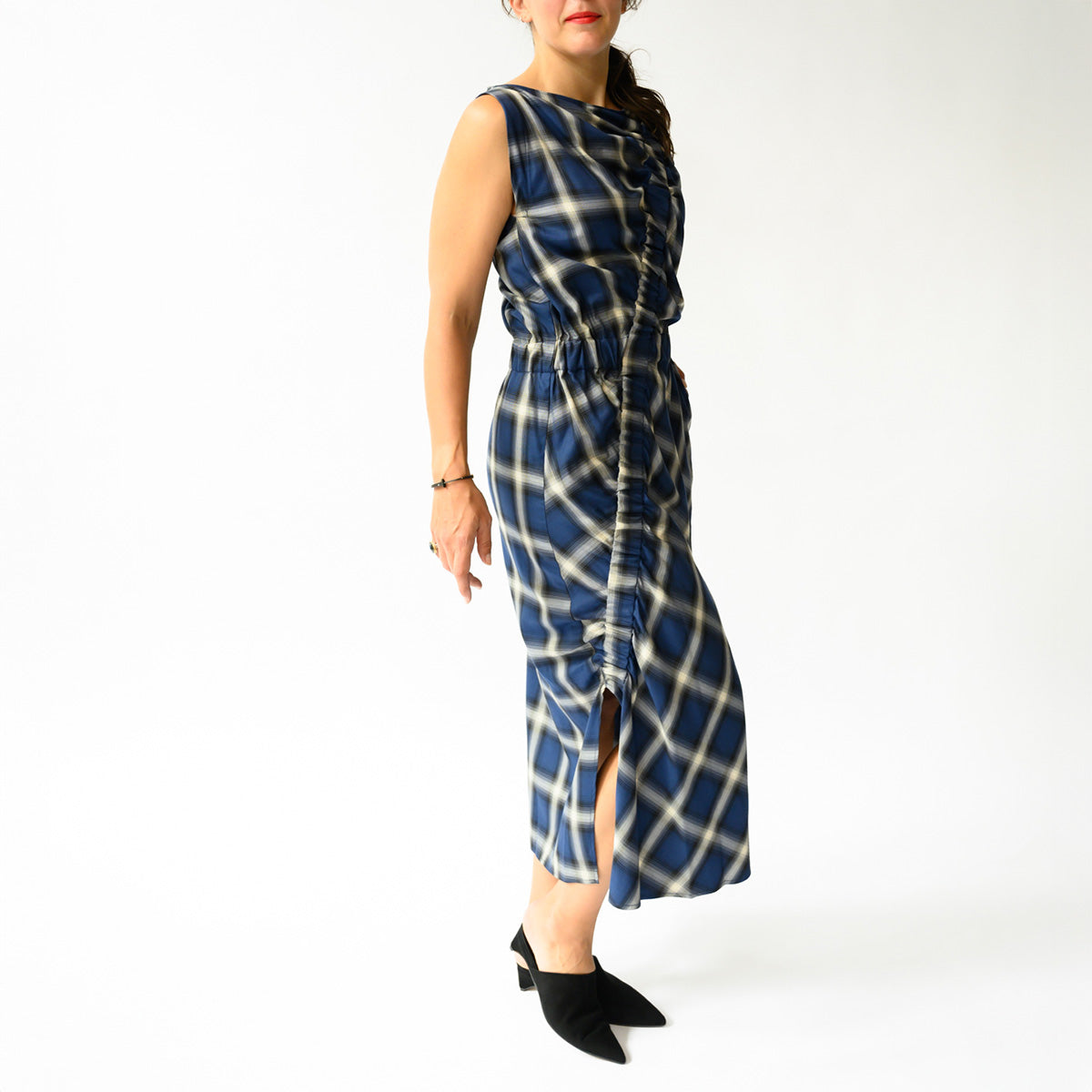 Elise Dress in Ink