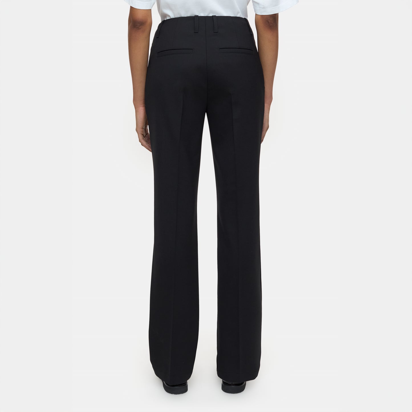 Sasia Slim Trouser in Black