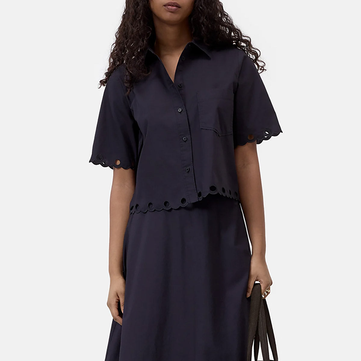 Short Sleeve Shirt in Black